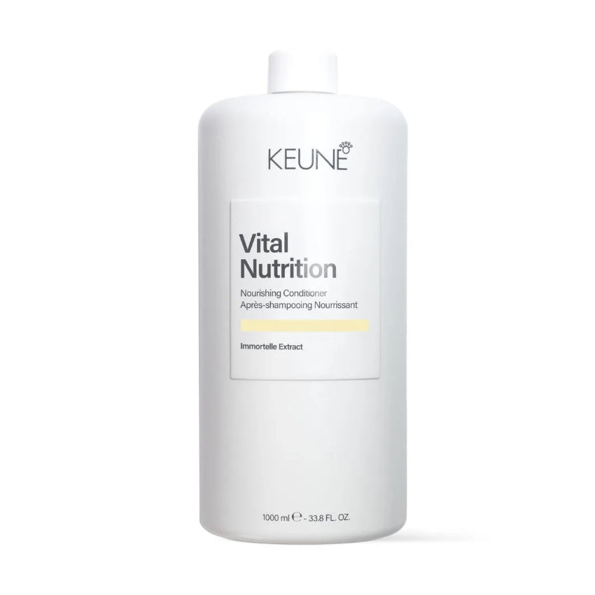 Keune Vital Nutrition conditioner bottle on a white background
