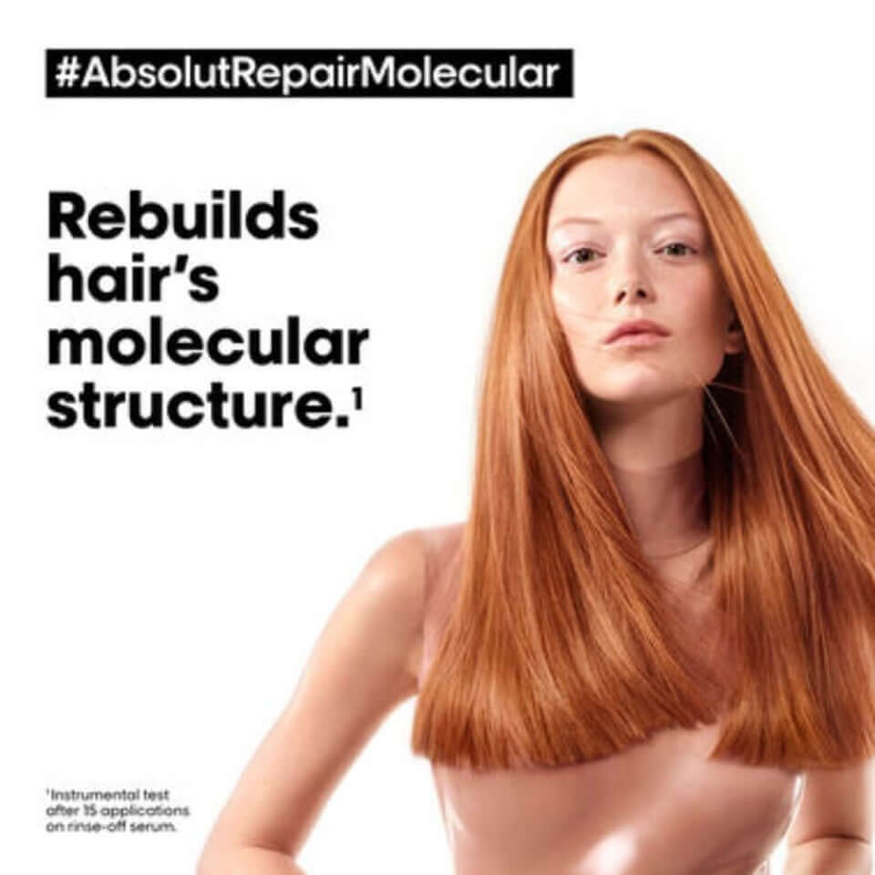 L'Oréal Professionnel Absolut Repair Molecular Deep Molecular Repairing Hair Rinse-off Serum for Damaged Hair 200ml
