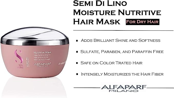 Alfaparf Semi Di Lino Moisture Nutritive Mask – Glamour Beauty Center