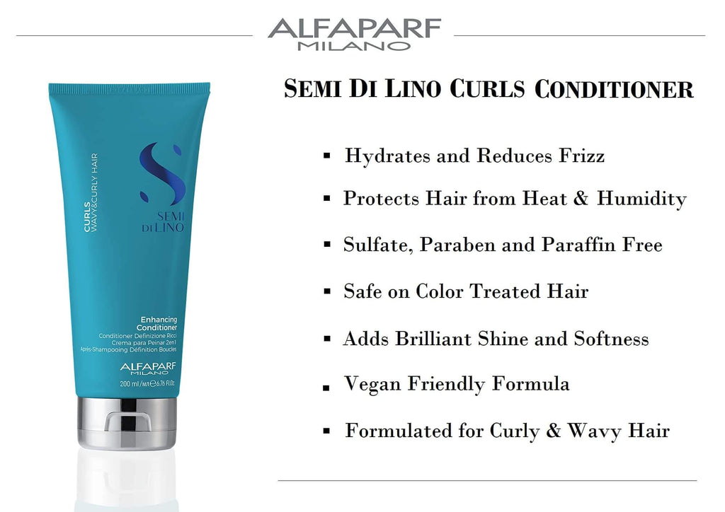 Alfaparf Semi Di Lino - Curls Enhancing Conditioner