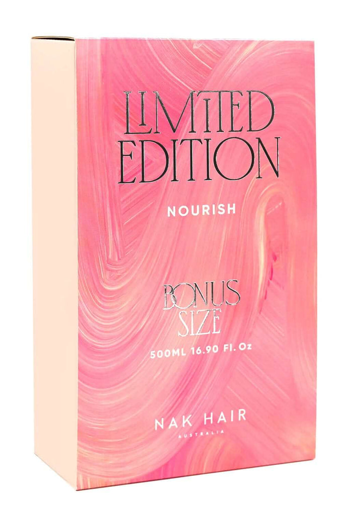 NAK Nourish Shampoo and Conditioner Duo 500ml- Limited Edition