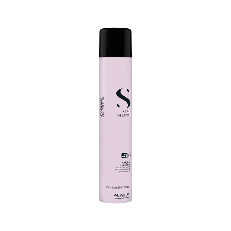 Alfaparf Semi di Lino Style & Care - Hairspray Lacca Illuminate 500ML