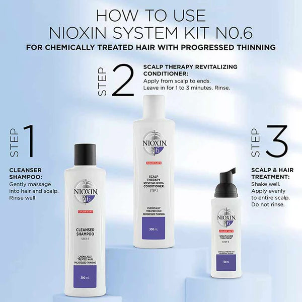 NIOXIN - System 6 Scalp & Hair Treatment