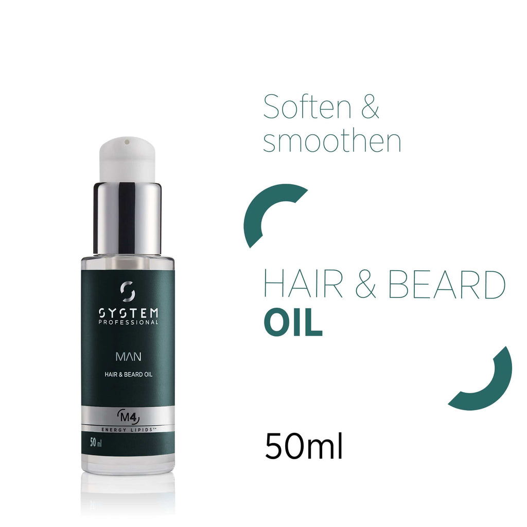 System Professional - Man M4 Hair and Beard Oil
