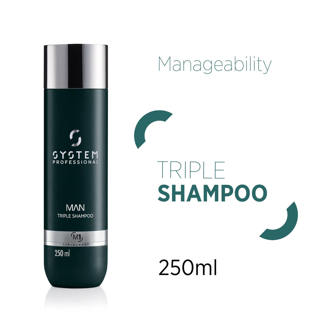 System Professional - Man M1 Triple Shampoo