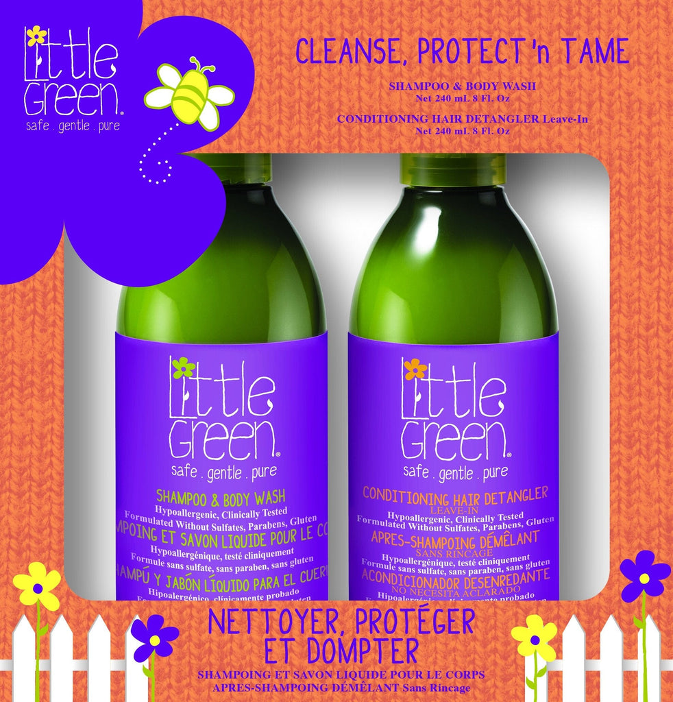 Little Green - Kids - Cleanse, Protect 'n Tame Gift Set