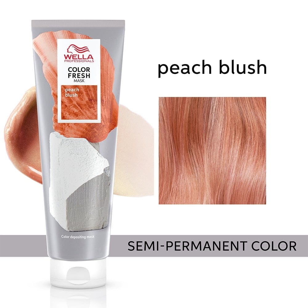 Wella - Color Fresh Mask - Peach Blush